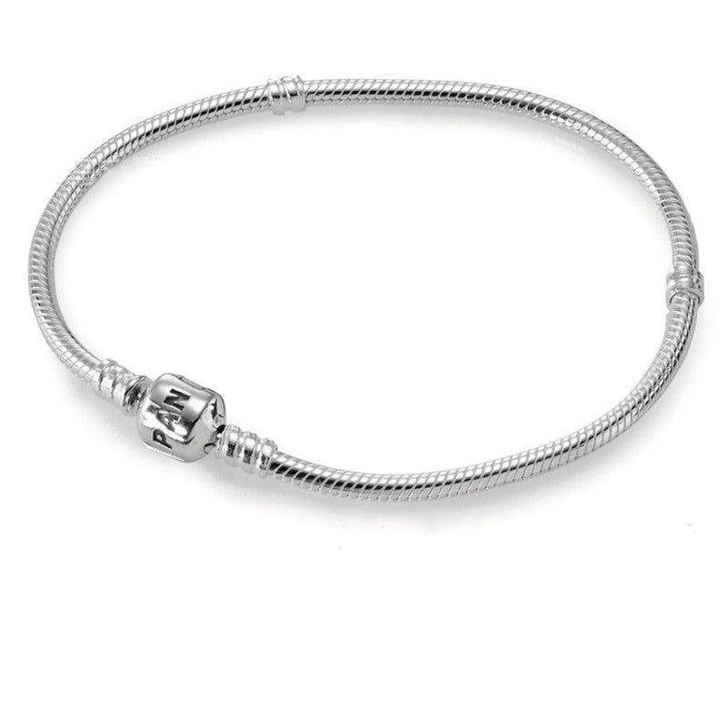 Pulseira com Pendente - Contas Simples