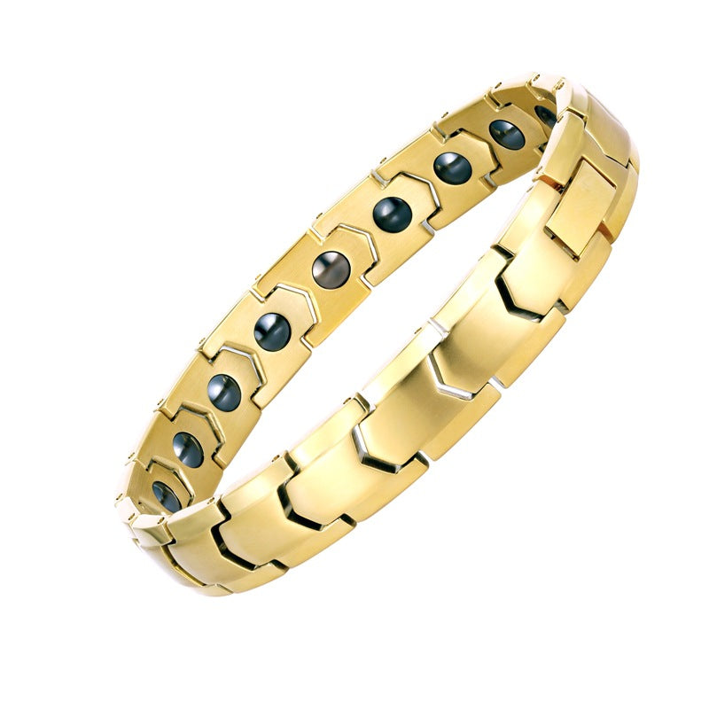 Pulseira Magnética em Aço Inoxidável