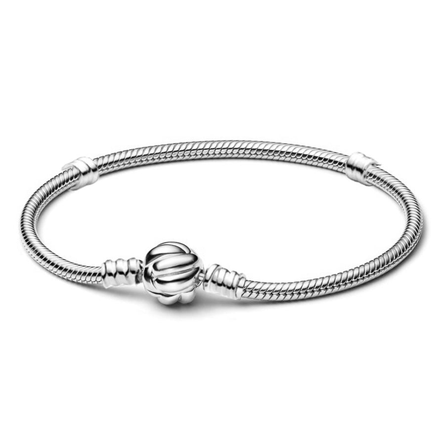 Pulseira de Prata com Contas