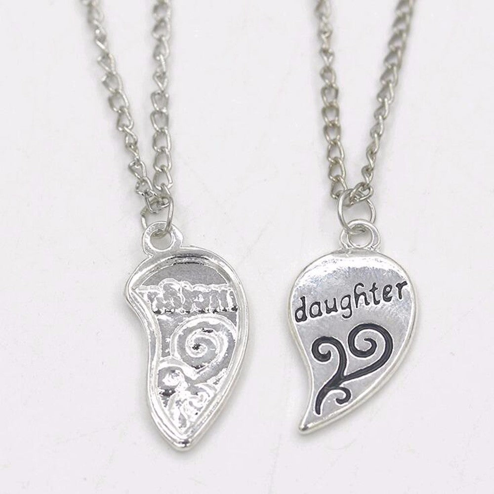 Colar com Pingente de Coração Best Friends / Mães e Filhas