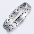 Pulseira Magnética em Aço Inoxidável