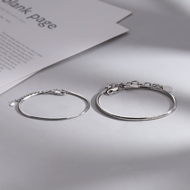 Pulseira de Prata de Lei