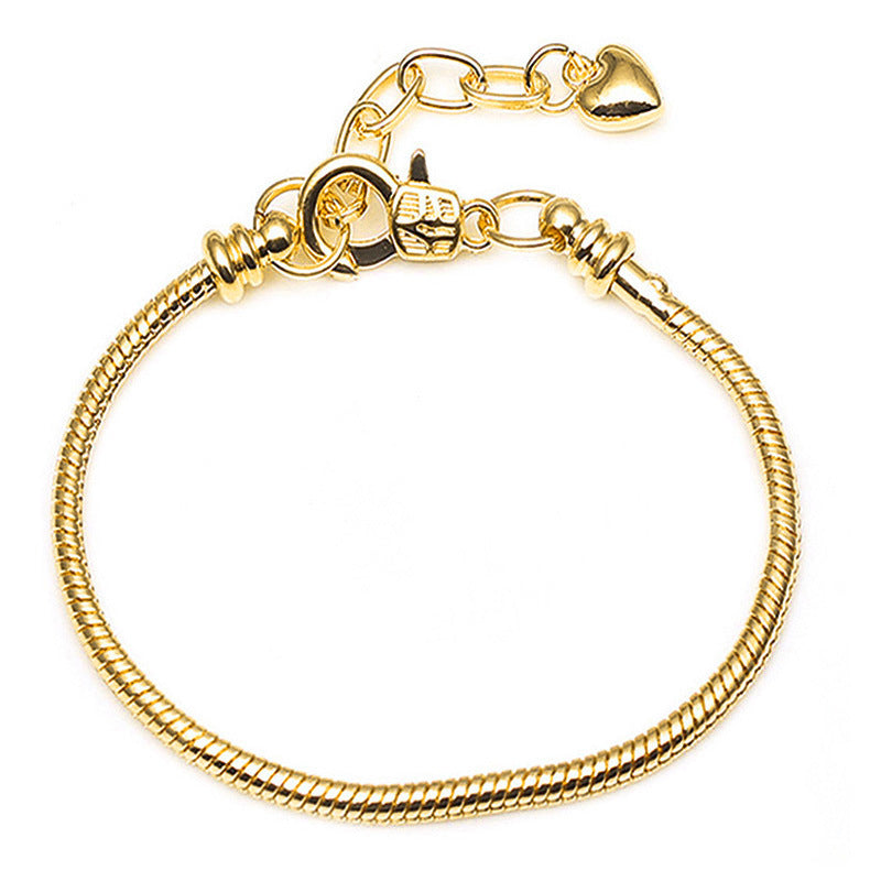 Pulseira de Prata com Contas