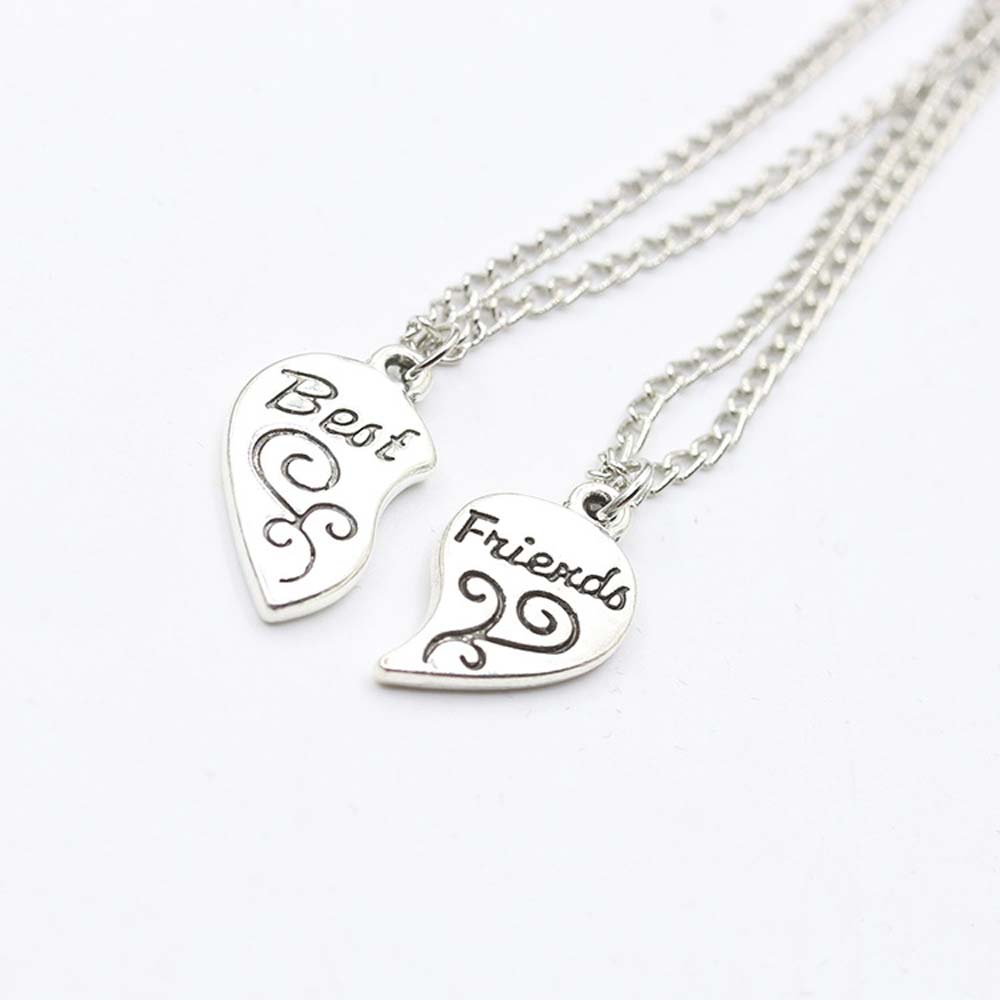 Colar com Pingente de Coração Best Friends / Mães e Filhas