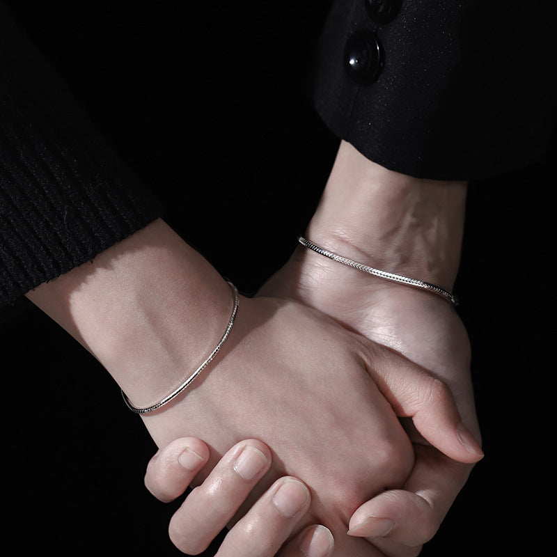Pulseira de Prata de Lei