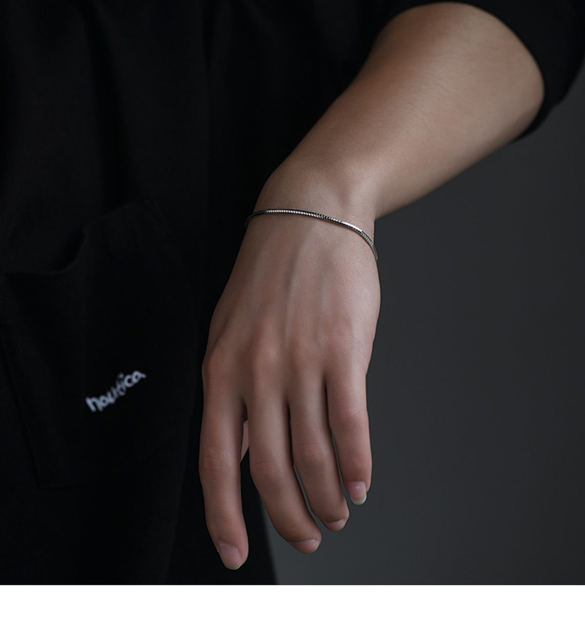 Pulseira de Prata de Lei