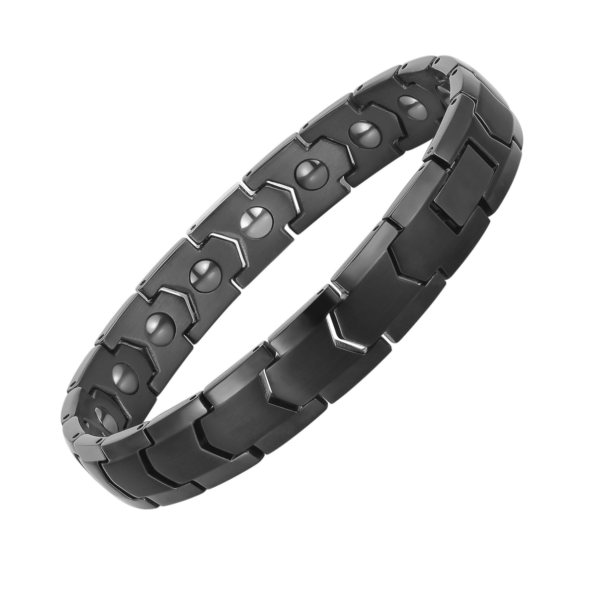 Pulseira Magnética em Aço Inoxidável