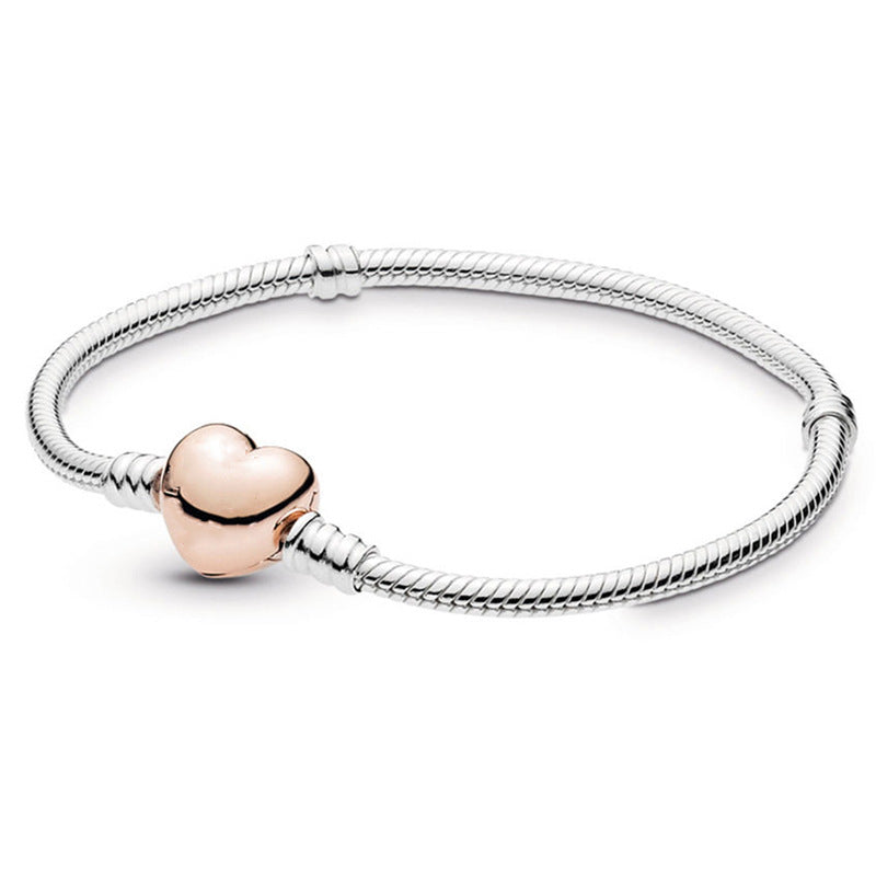 Pulseira de Prata com Contas