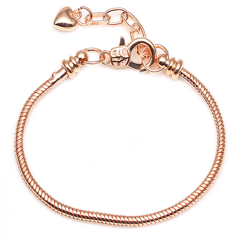 Pulseira de Prata com Contas