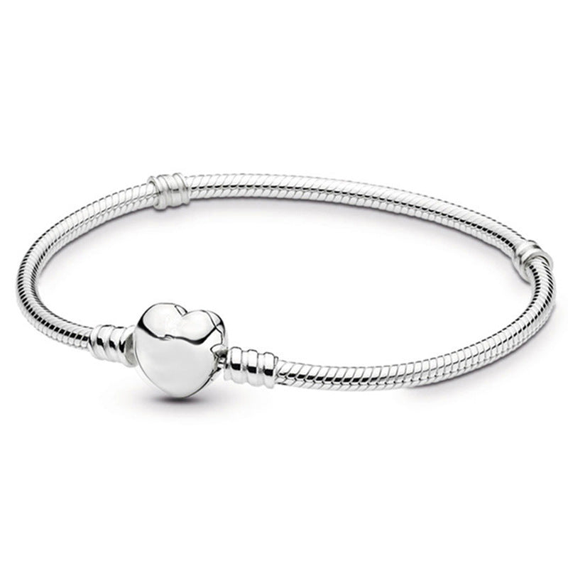 Pulseira de Prata com Contas