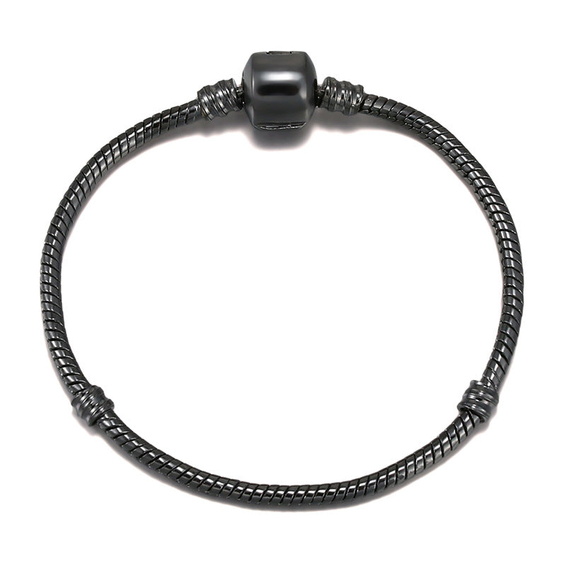 Pulseira de Prata com Contas