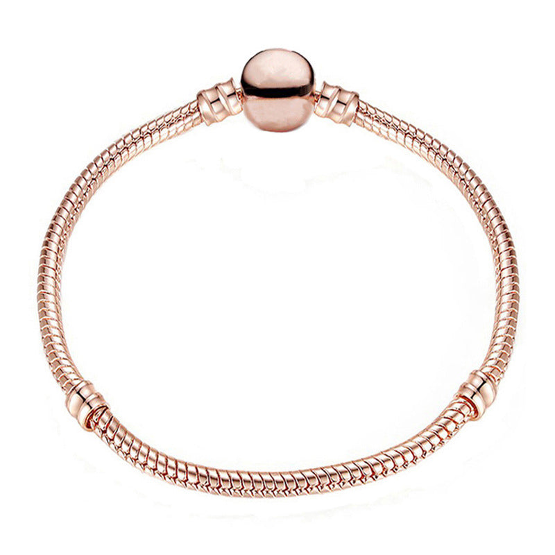 Pulseira de Prata com Contas