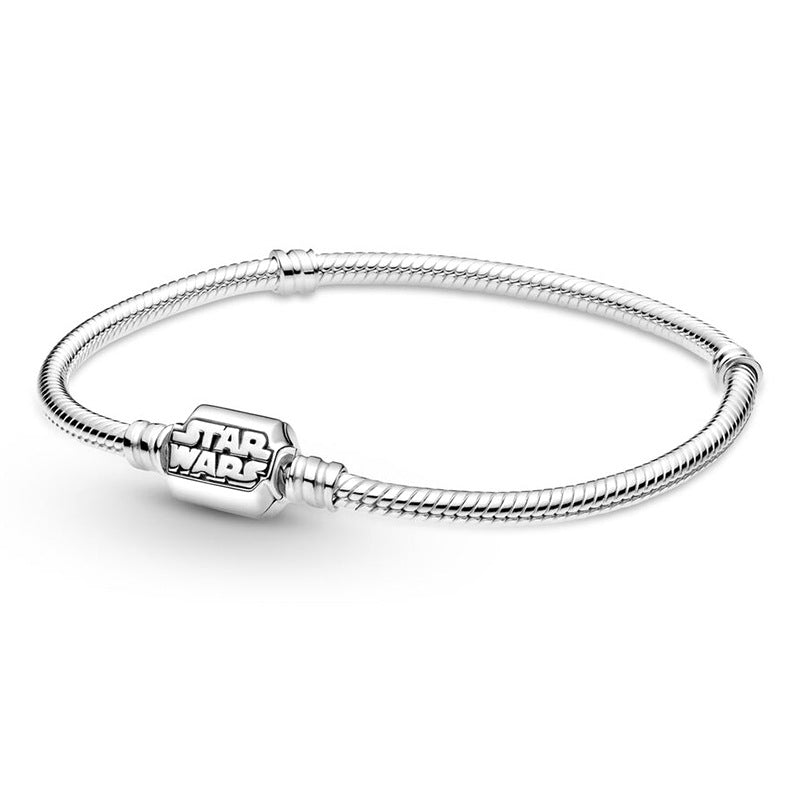 Pulseira de Prata com Contas